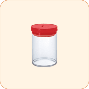 Coffee Canister Red 200 Gram