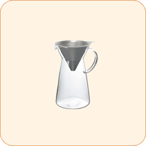 COFFEE HOT BREW METAL DRIP 700 ML DECANTER