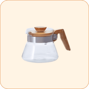 Coffee Server 400 Ml Olive Wood