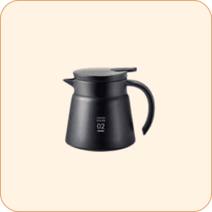 Hario V60 Thermal Insulation Stainless Server 600 Black