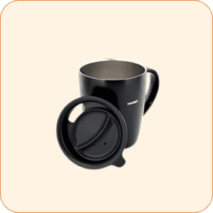 Thermal Mug With Led Black 300 Ml